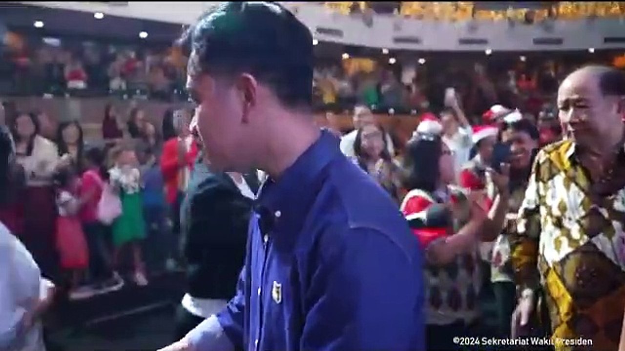 Wapres Gibran Tinjau Perayaan Natal di GBI Surakarta
