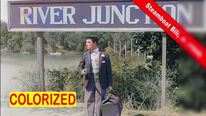 Steamboat Bill, Jr. (1928) | Cadet d'eau douce | El héroe del río | Old Colorized Movie