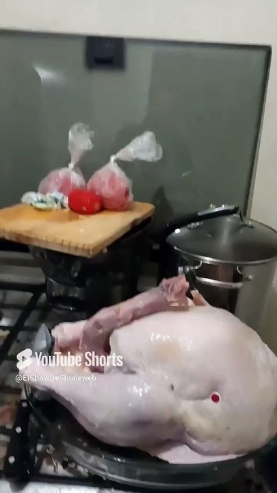 El pavo de navidad horneado por martha estuvo muy bueno #Shorts #celebracion #fiesta #navidad