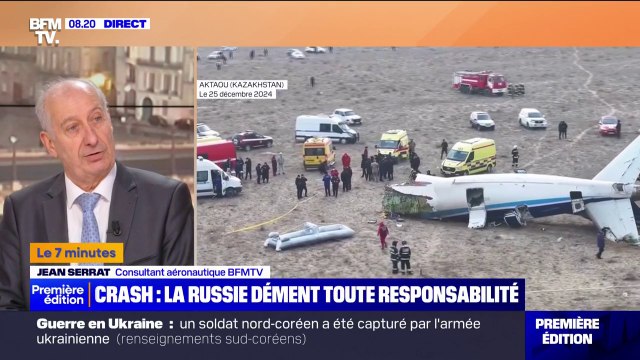 7 MINUTES POUR COMPRENDRE - Crash au Kazakhstan: la Russie, accusée, dément toute responsabilité