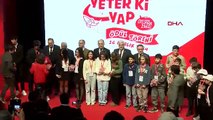 Genç mucitler ‘Sen Yeter Ki Yap’ yarışmasında ödüllerine kavuştu