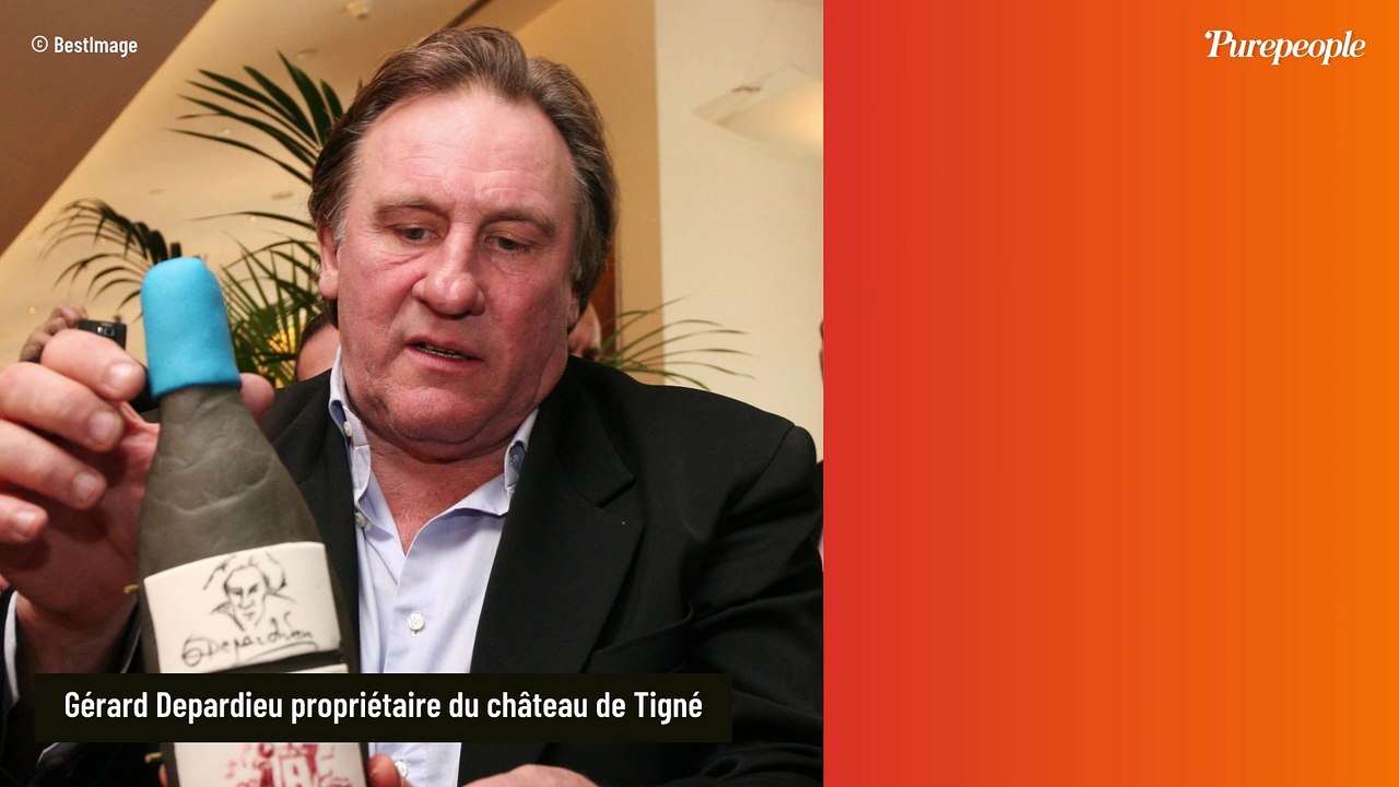Gérard Depardieu propriétaire du château de Tig...