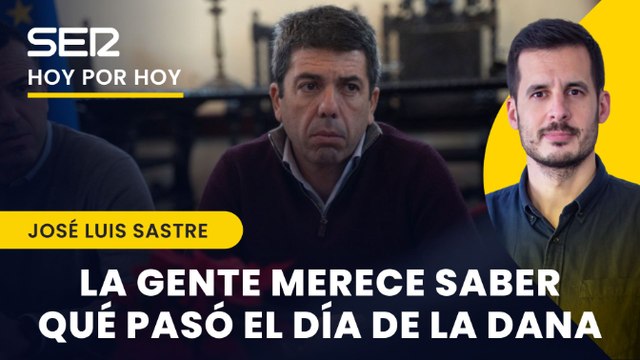 Saber lo que pasó el día de la DANA no es una curiosidad, es una obligación