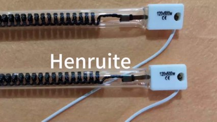 Medium wave halogen heat lamps 700mm 220v 700w carbon fiber heat lamp