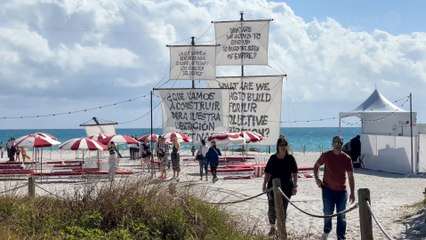 Nicholas Galanin: Seletega / Faena Beach, Miami Beach