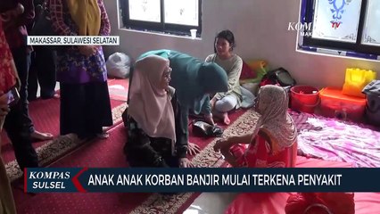 Anak Anak Korban Banjir Mulai Terkena Penyakit