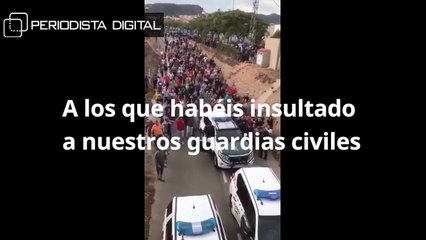 A los que insultasteis a la Guardia Civil, ultrajasteis nuestra bandera y manchasteis nuestros símbolos, tenemos algo que deciros...