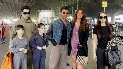 Celebs Spotted At Mumbai Airport
