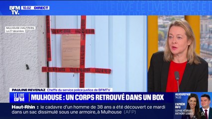 À Mulhouse, le cadavre d'un homme a été découvert dans un sac, placé dans un box, le 24 décembre