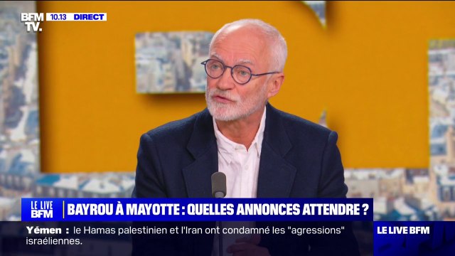 Cyclone Chido: Mayotte n'a jamais été réellement construite , affirme Pascal Chombat de Lauwe (architecte et spécialiste des risques majeurs)