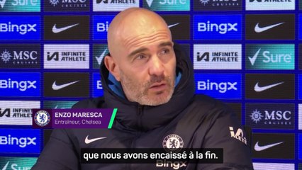 Maresca : "Ce but en fin de match, c'est encore plus frustrant"