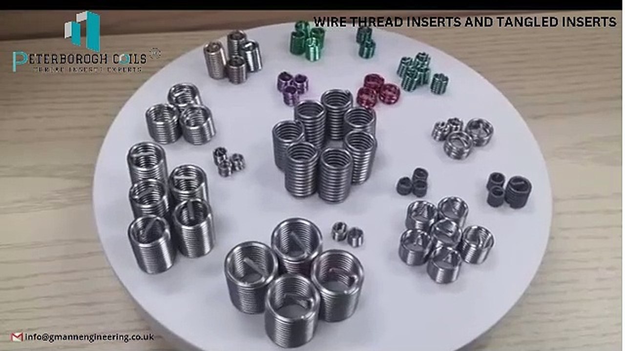 WIRE THREAD INSERTS AND TANGLED INSERTS - video Dailymotion