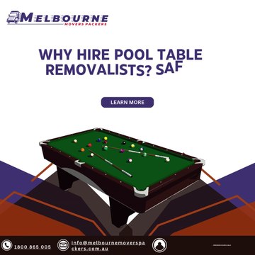 Why Hire Pool Table Removalists Safe, Secure, and Hassle-Free!