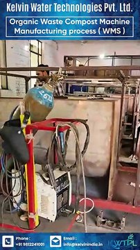 SS 304 Vessel of Composter Machine _ Kelvin Water technologies#composting