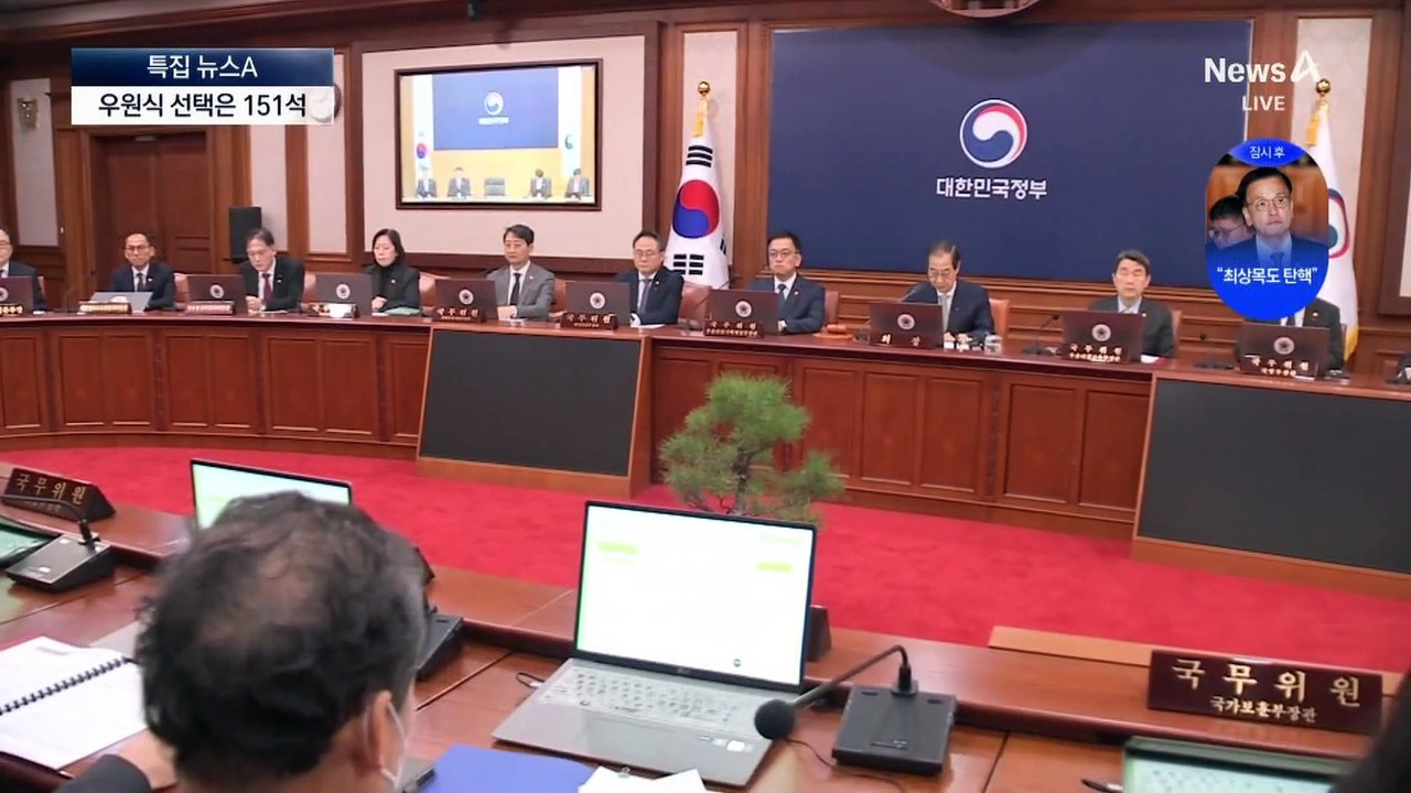 정족수 151석 택한 우원식 국회의장…근거는?