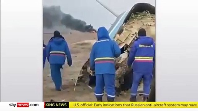 Investigation into Azerbaijan Airlines deadly plane crash as experts blame Russia