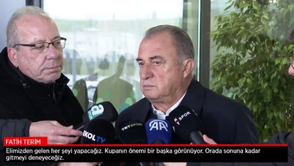 Fatih Terim: Elimizden gelen her şeyi yapacağız