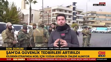 Şam'da özel Noel tedbiri alındı | Video Haber