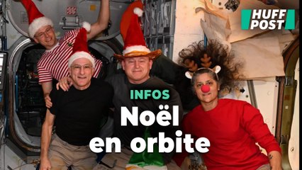 Voici comment les astronautes de l’ISS ont fêté Noël à 450 km de la Terre