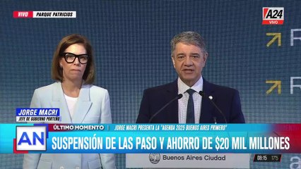Jorge Macri anunció el desdoblamiento de las elecciones porteñas y buscará suspender las PASO