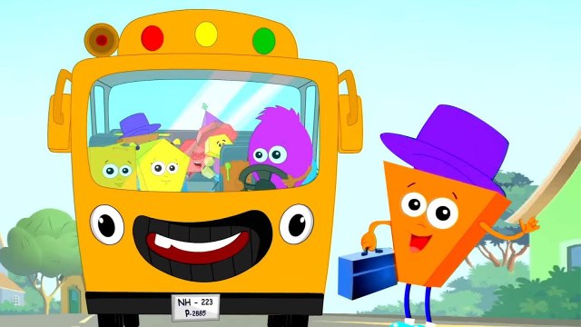 Wheels On The Bus, Vehicle Songs and Nursery Rhymes for Kids