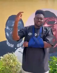 Côte d’Ivoire : Le rappeur Abomé Léléfant réagit après son accident (VIDEO)