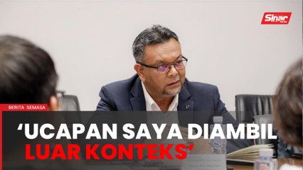Haim Hilman dakwa ucapan diambil luar konteks