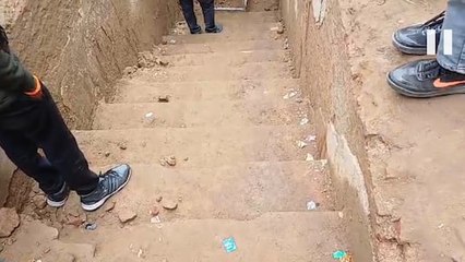 संभल में खुदाई में दिखा एक और प्राचीन गलियारा, मुख्य गेट और सीढ़ियां #Shorts