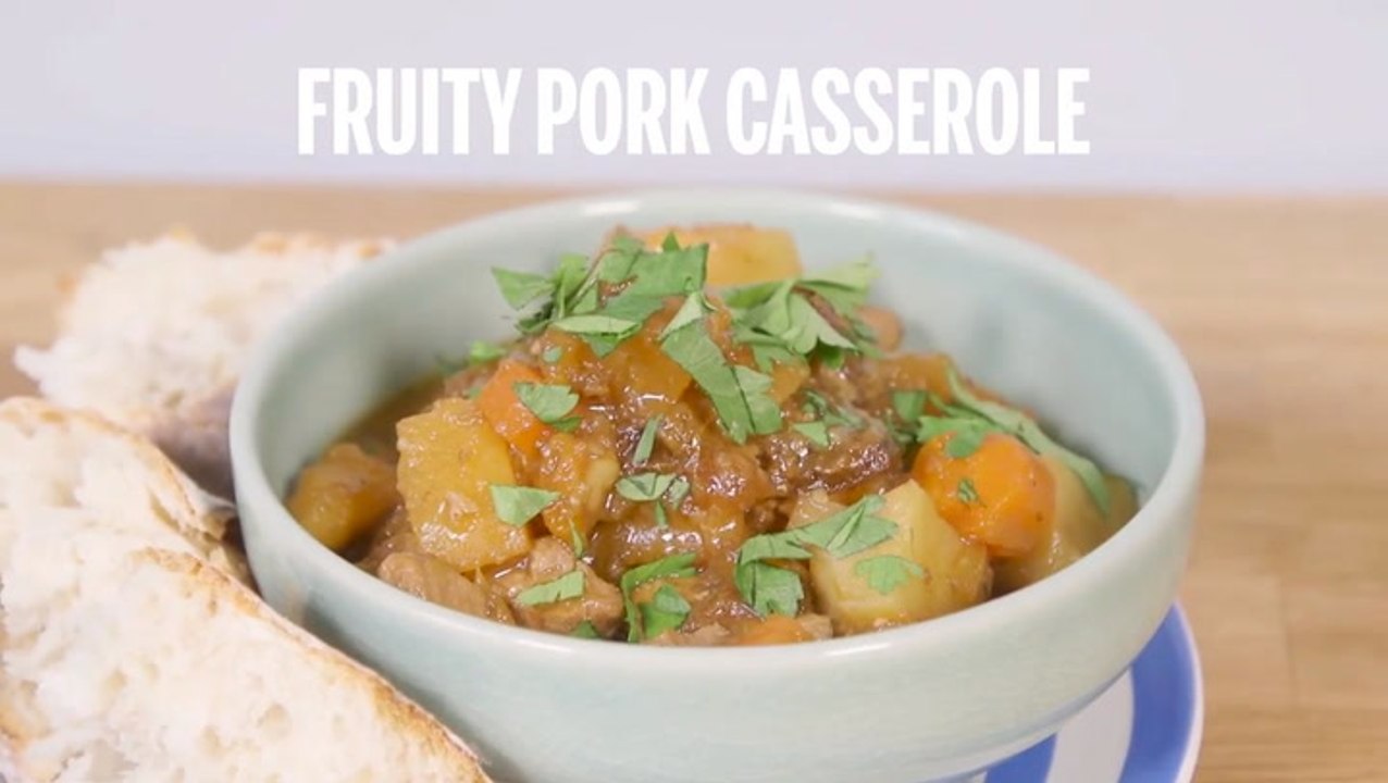 Fruity Pork Casserole | Recipe