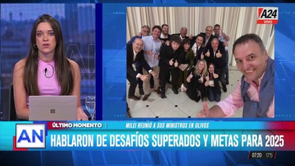 🥂 JAVIER MILEI CELEBRA EL BALANCE DEL AÑO: "SEREMOS LOS MEJORES DE LA HISTORIA"