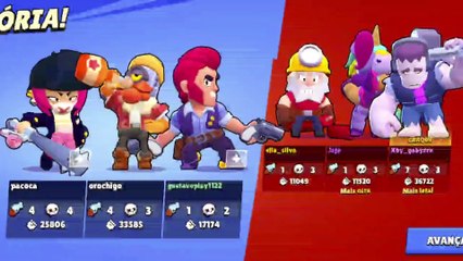Roubo o grande lago, Brawl Stars. Gameplay.