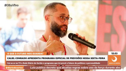 Olho Vivo Previsões 2025 recebe convidados que irão revelar tudo que irá acontecer no próximo ano