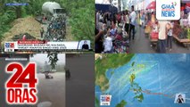 24 Oras: (Part 2) Traffic sa Andaya Highway, mabigat pa rin dahil sa nasirang daan; baha at landslide, namerwisyo sa ilang bahagi ng Mindanao dahil sa ITCZ; pampaswerte at pampaingay sa bagong taon, mabenta sa Divisoria at Binondo, atbp.