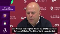 Slot hints at Salah, VVD and Trent talks ahead of January window