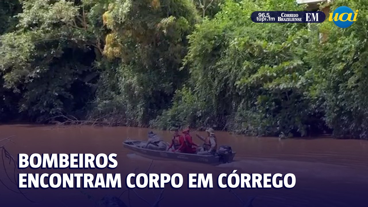 Bombeiros encontram corpos de vítimas levadas por correnteza