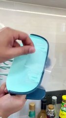 Wall mounted Lid holder