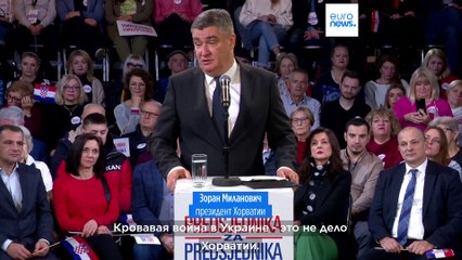 Президентские выборы в Хорватии: Милановичу предстоит тяжелая борьба за второй срок