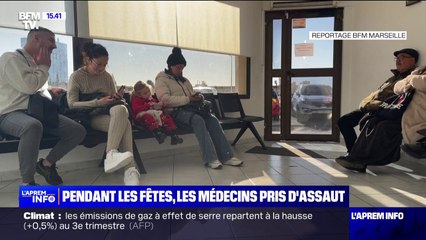Des cabinets médicaux pris d'assaut après les fêtes de Noël