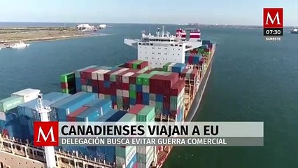 Ministros canadienses viajan a EU para evitar guerra comercial con Trump