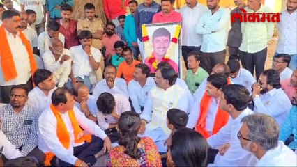 सरपंचाच्या गाडी घेरलं, पेट्रोल फेकलं... पुन्हा संतोष देशमुख करण्याचा प्रयत्न...