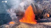 Nuova eruzione del vulcano Kilauea alle Hawaii