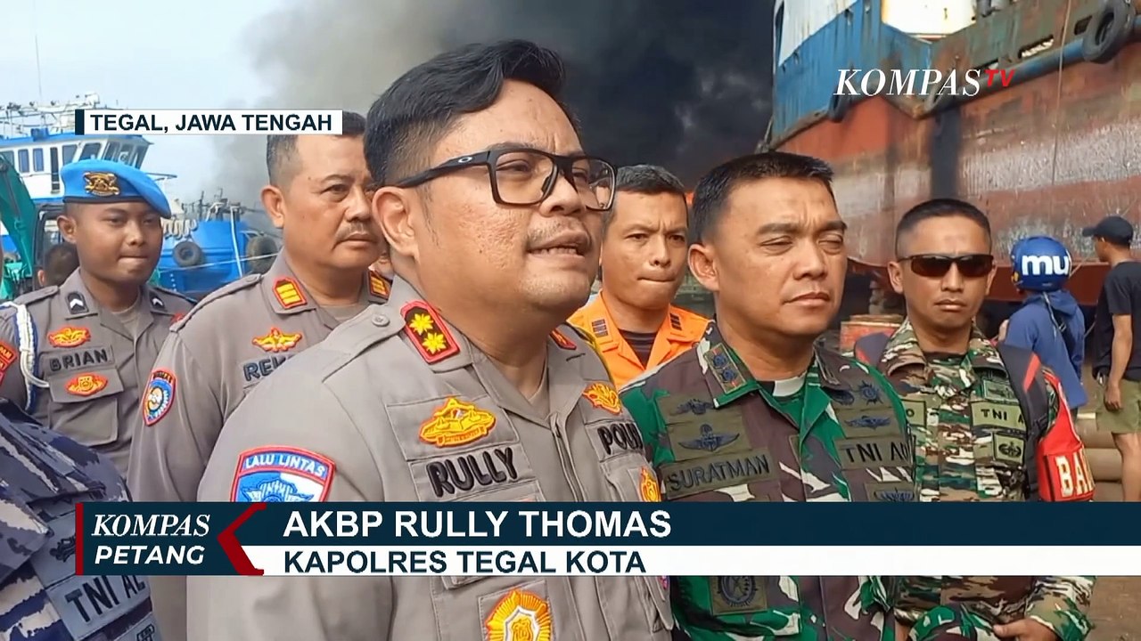 Kebakaran 22 Kapal di Pelabuhan Tegal, Polisi: Tak Ada Korban