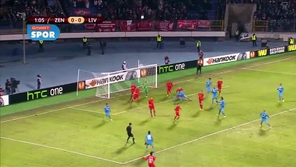 UEFA Avrupa Ligi Zenit - Liverpool (2012-2013 2. Tur Maçları)
