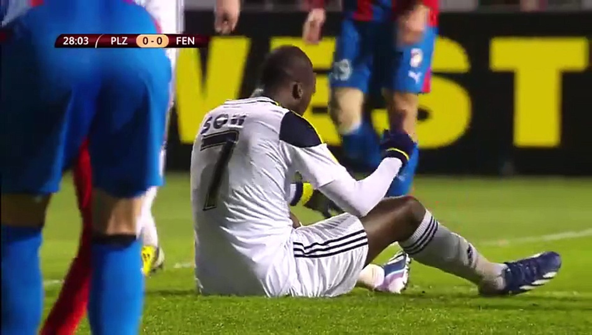 UEFA Avrupa Ligi V. Plzen - Fenerbahçe (2012-2013 3. Tur Maçları)