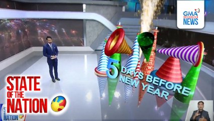 State of the Nation: (Part 1) LOOK: Nagulungan ng tax; #Salubong2025; Atbp.