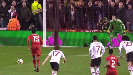 Liverpool - Manchester United _ 2015-16 Avrupa Ligi 3. Tur Eşleşmesi