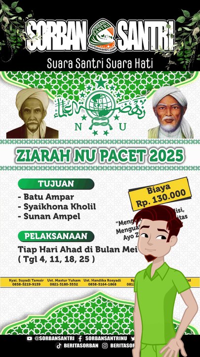 MWCNU Kecamatan Pacet Siapkan Agenda Ziarah Bersejarah di Bulan Mei 2025