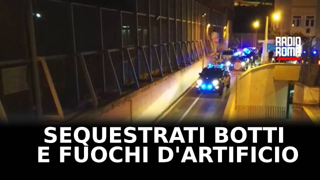 Sequestrati 120 kg di botti e fuochi d’artificio illegali a Civitavecchia