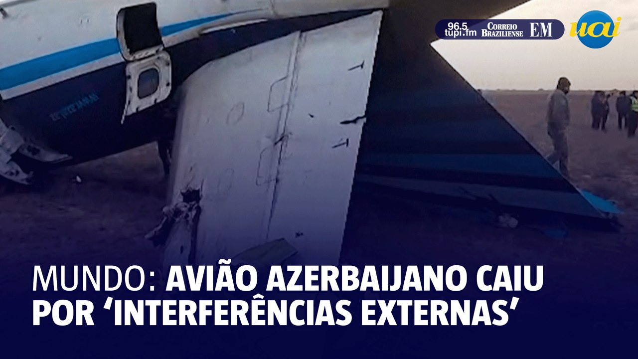Avião azerbaijano caiu devido a 'interferências...