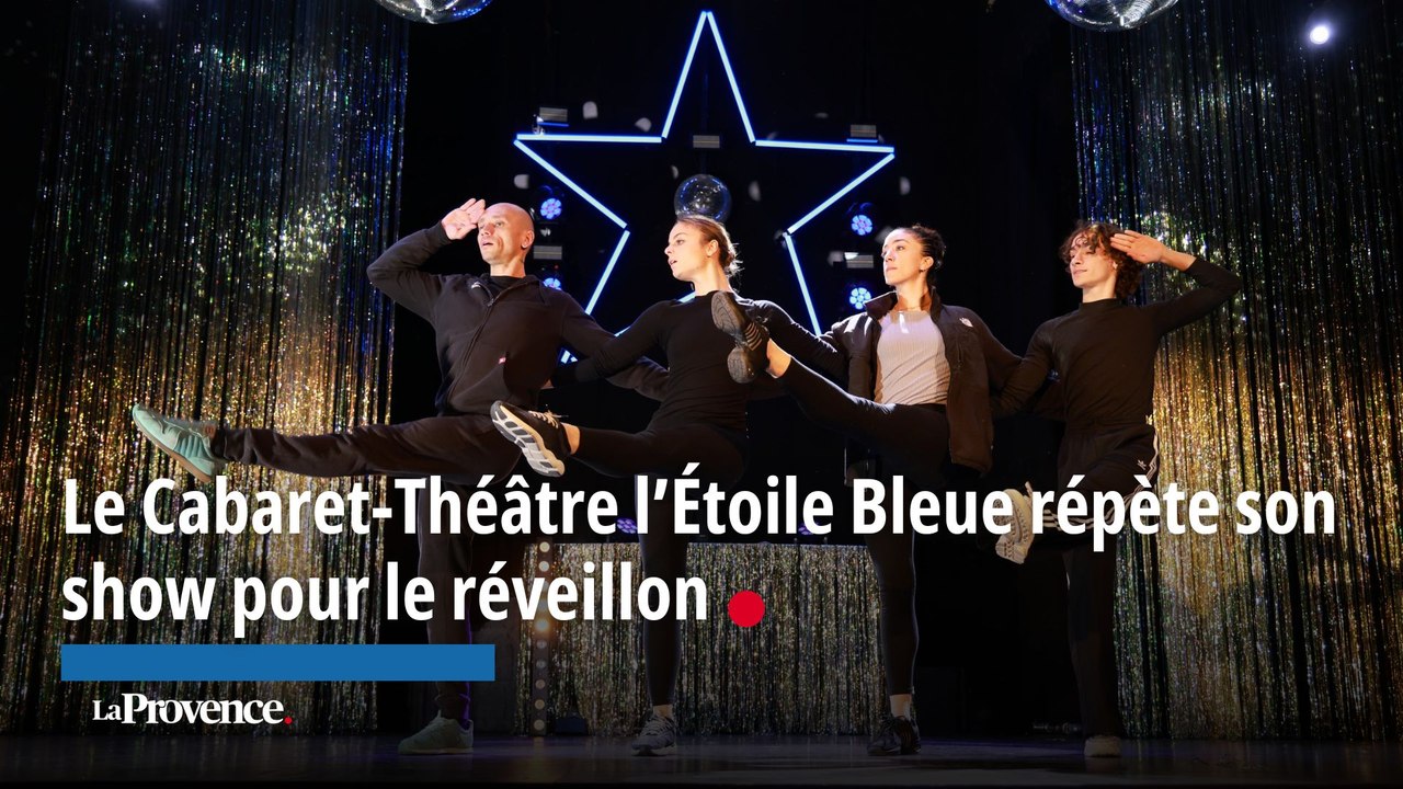 Répétition générale du Cabaret Théâtre l'Étoile Bleue pour le réveillon